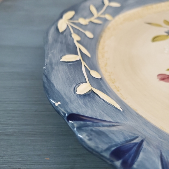 Large Pamela Gladding Vintage Platter Flora - Picture 5 of 10